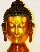 Buddha Face Brass